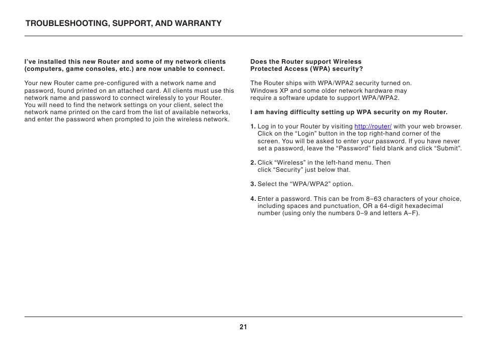 Belkin 8820ED00388_F7D1401_V1 User Manual | Page 21 / 31