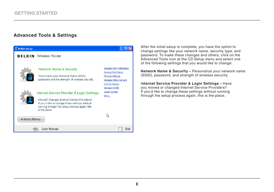 Belkin 8820ED00388_F7D1401_V1 User Manual | Page 8 / 31