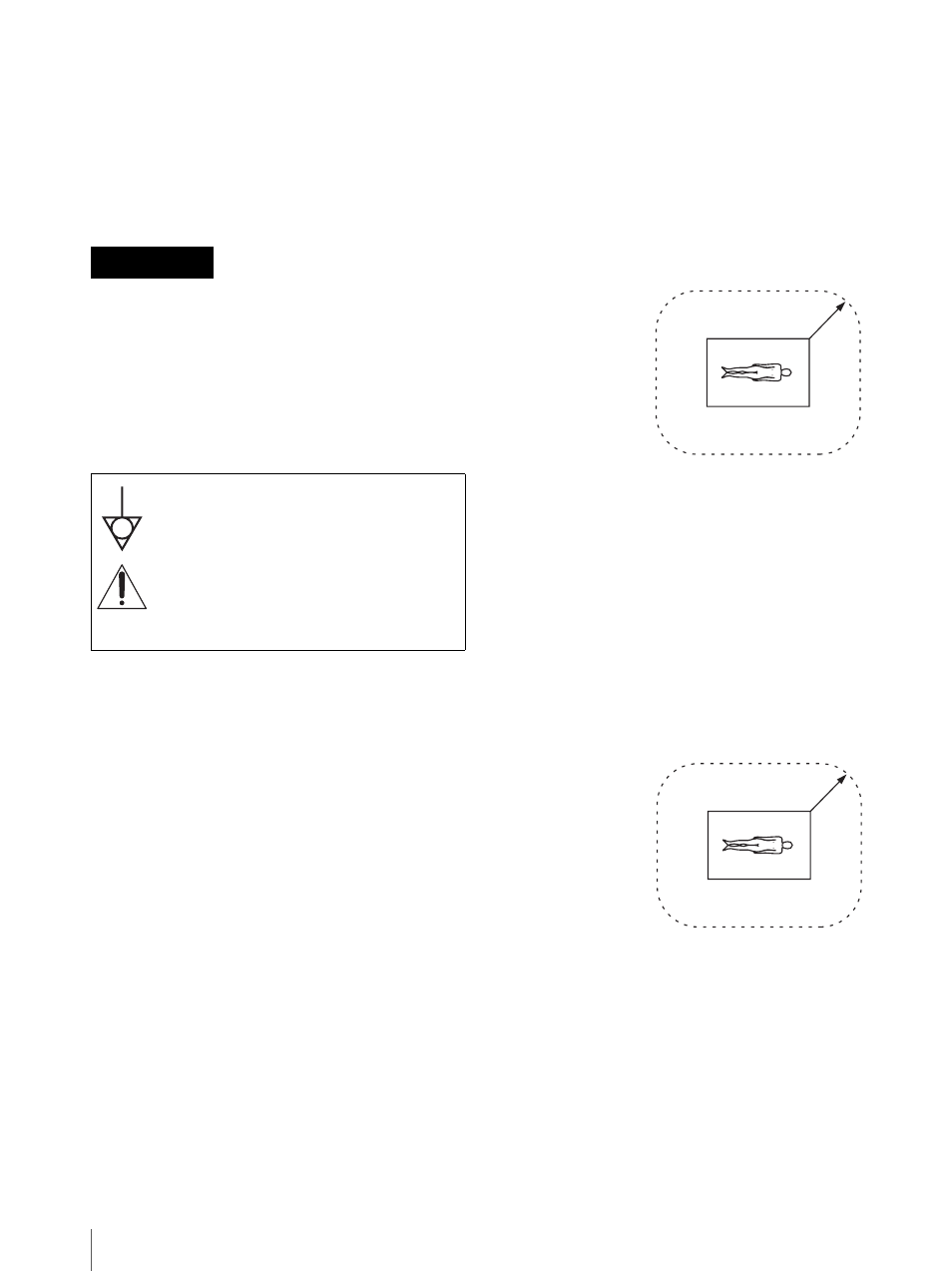 Owner's record, Warning | Sony UP-D55 User Manual | Page 2 / 22