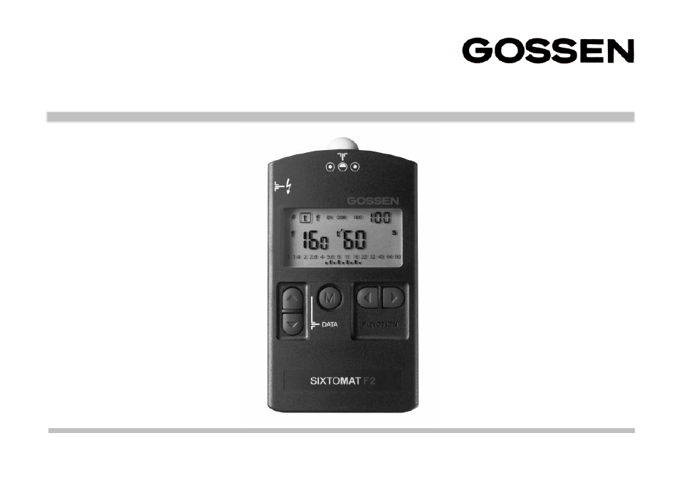 Gossen SIXTOMAT F2 User Manual | Page 29 / 56