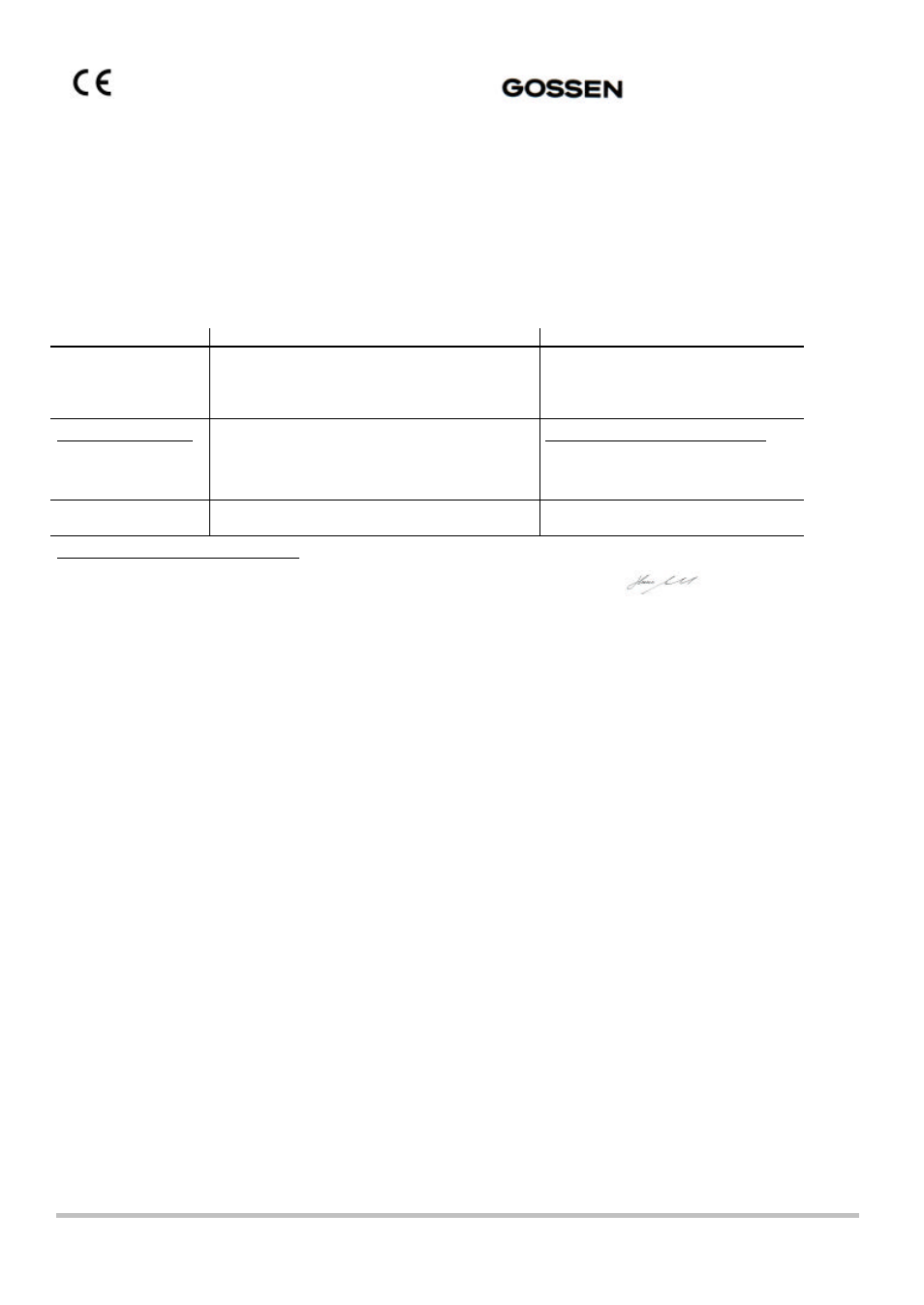Declaration of conformity | Gossen Digipro F User Manual | Page 8 / 10