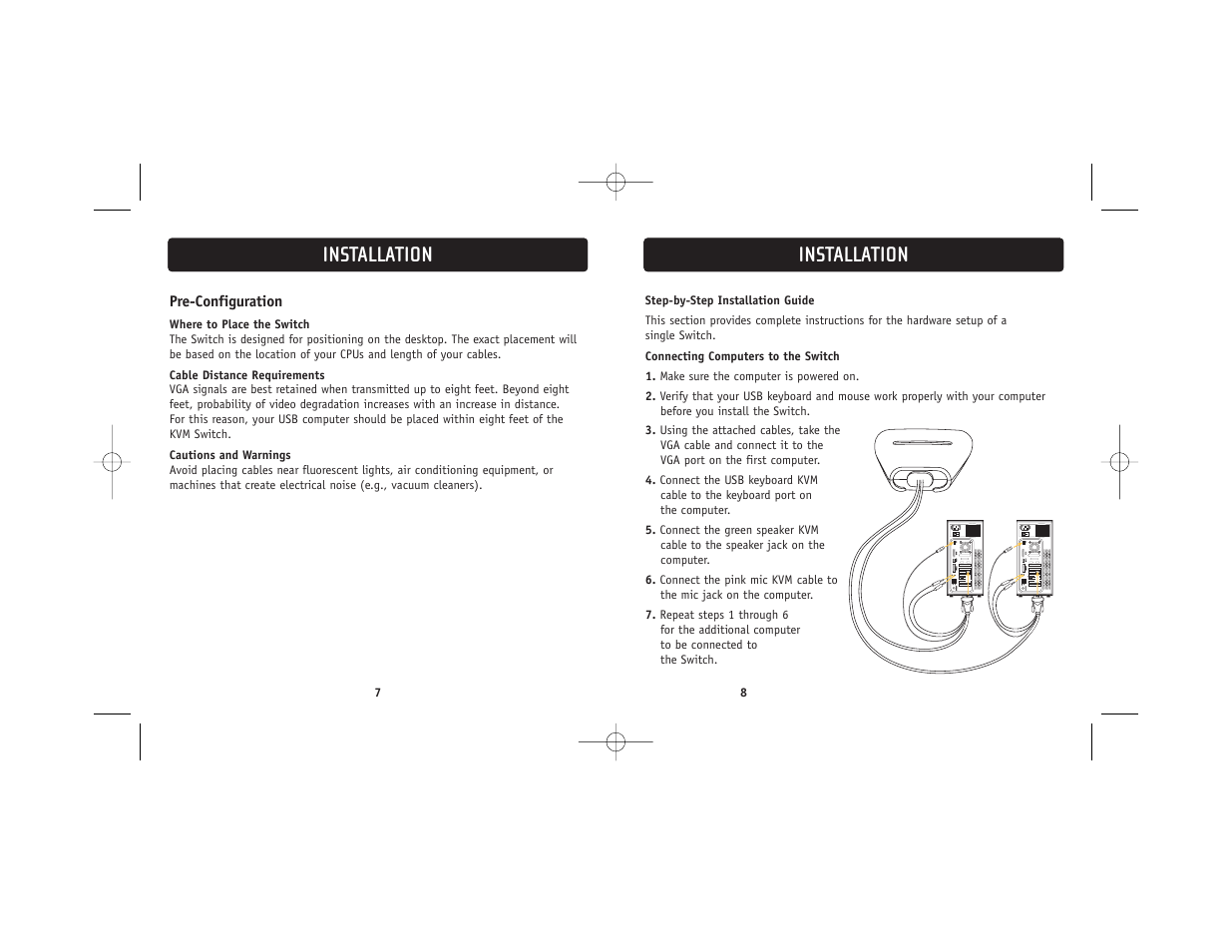 Installation | Belkin F1DL102 User Manual | Page 6 / 10