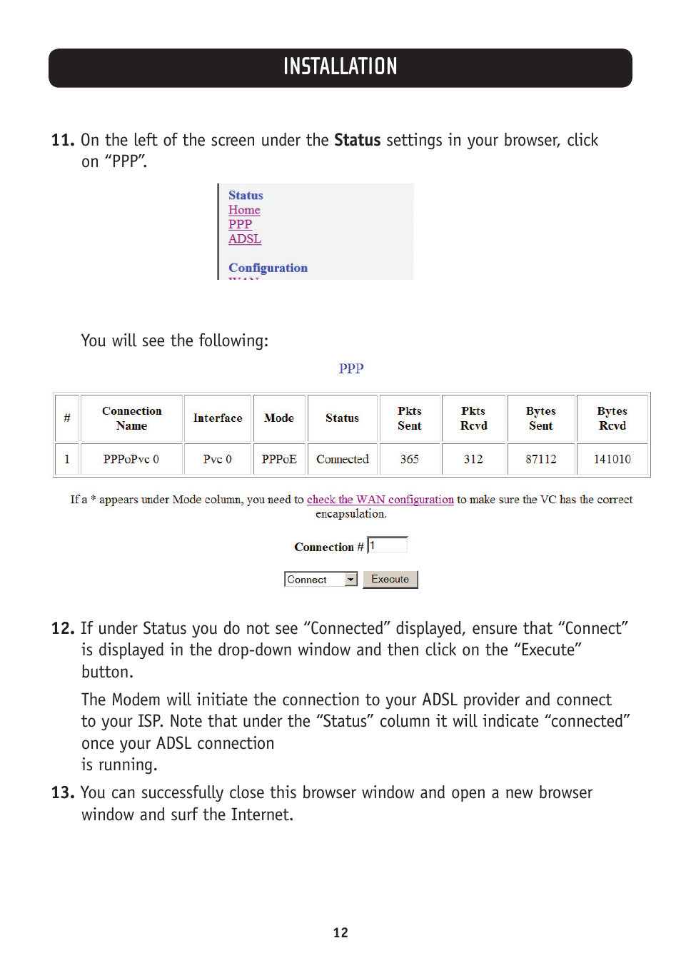 Installation | Belkin F5D5730au User Manual | Page 15 / 23