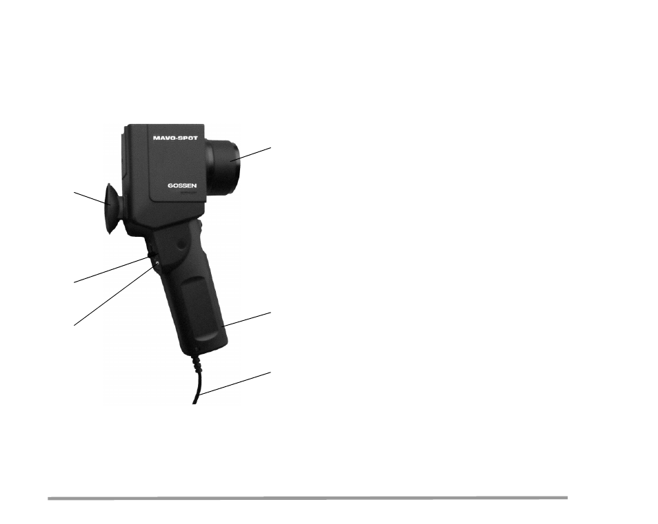 8 description of mavo-spot, Description of mavo-spot | Gossen Mavomonitor User Manual | Page 9 / 16