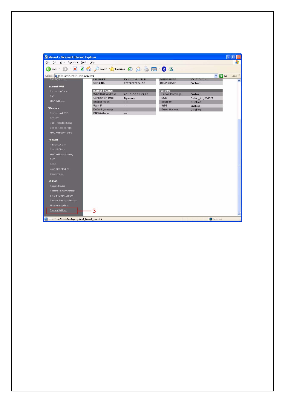 Belkin F5D8232AU4 User Manual | Page 3 / 6