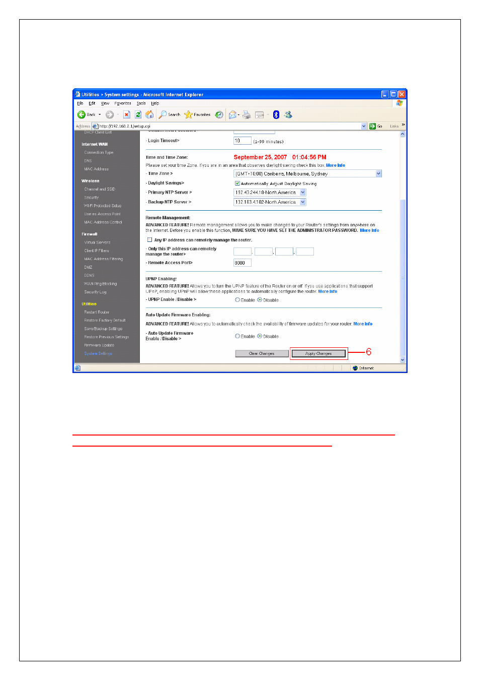 Belkin F5D8232AU4 User Manual | Page 6 / 6