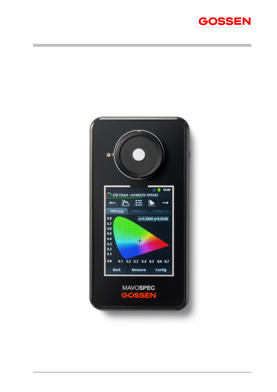 Gossen MAVOSPEC User Manual | 29 pages