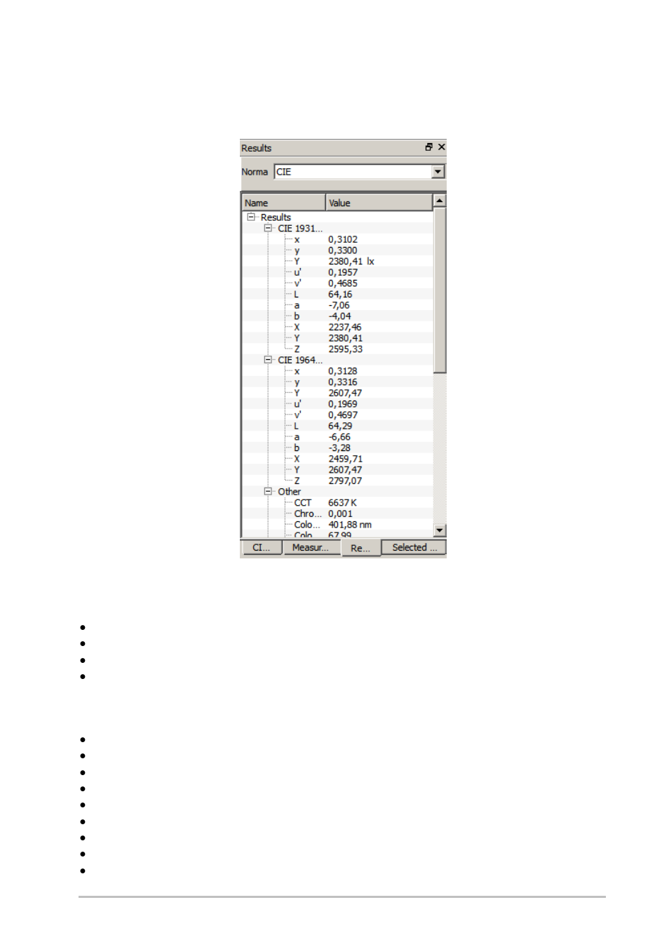 Gossen GL SpectroSoft User Manual | Page 24 / 36