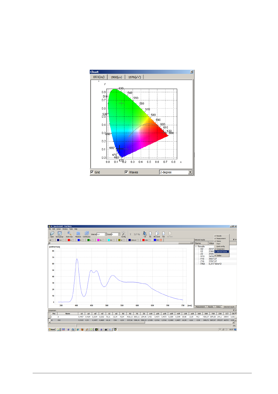 Gossen GL SpectroSoft User Manual | Page 25 / 36