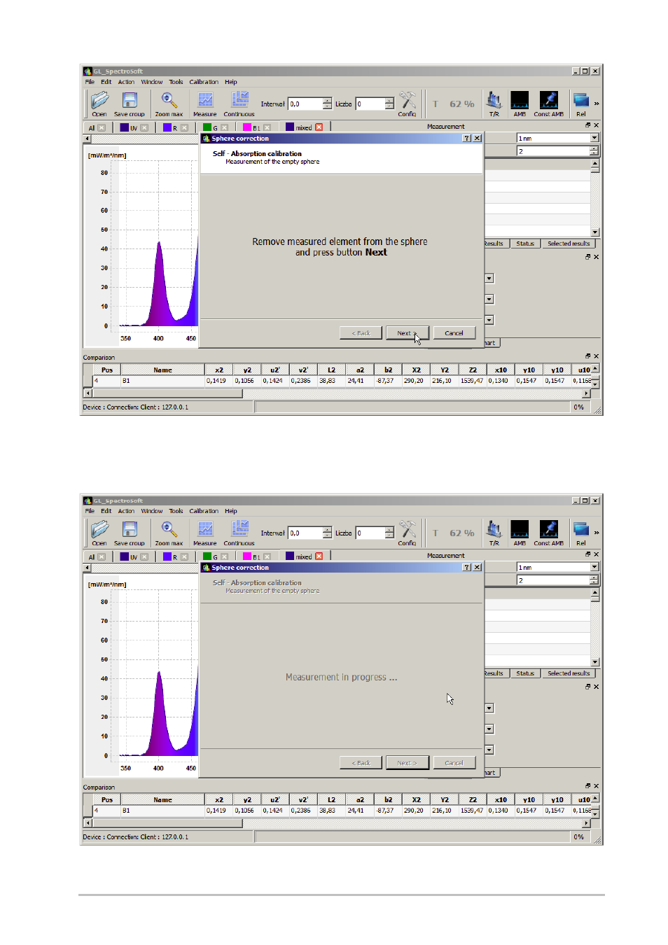 Gossen Measurements with MAVOSPHERE User Manual | Page 6 / 10