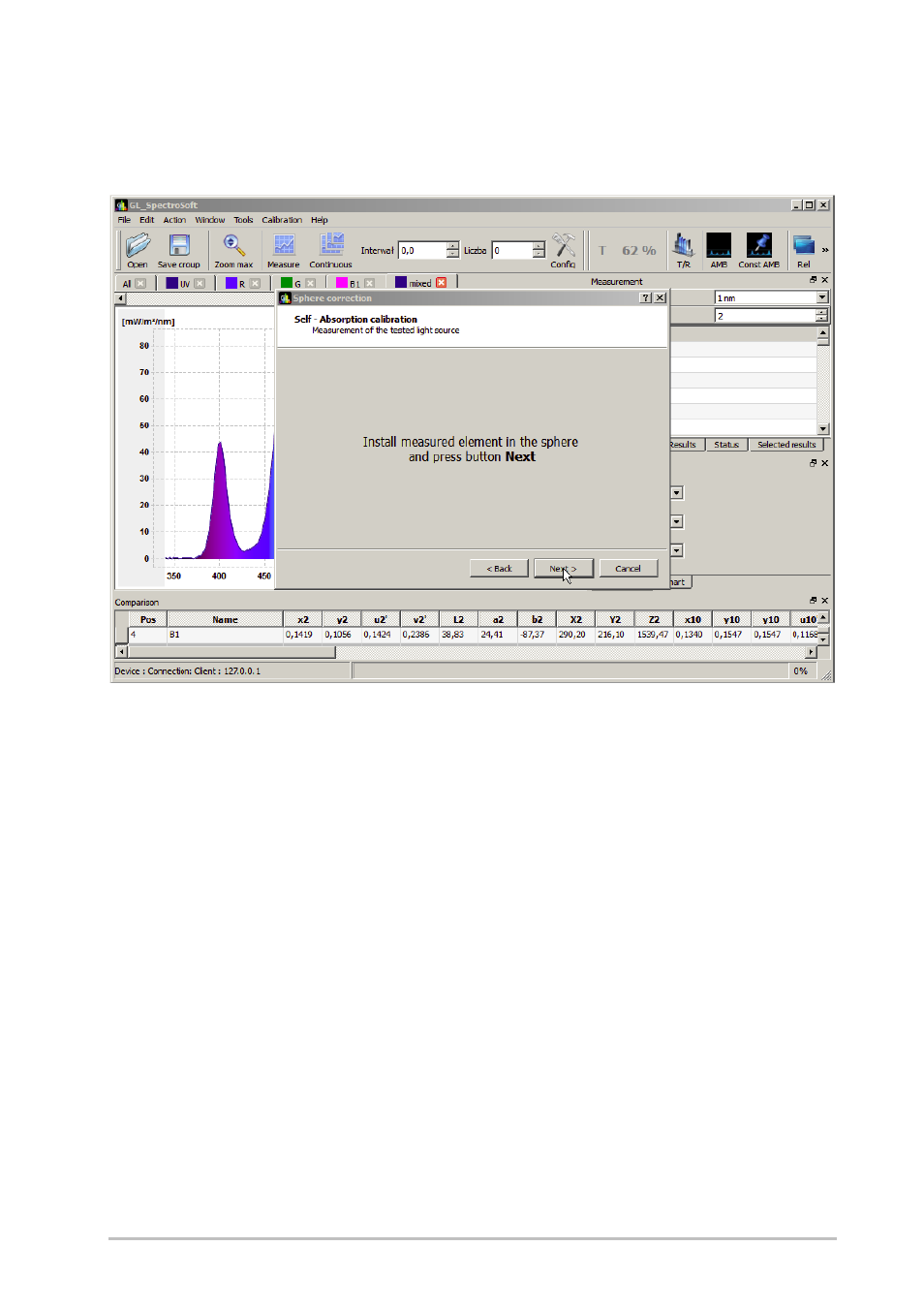 Gossen Measurements with MAVOSPHERE User Manual | Page 7 / 10