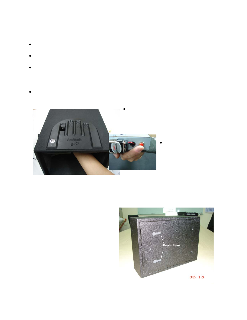 Mounting the safe | GunVault GVB 2000 User Manual | Page 7 / 13