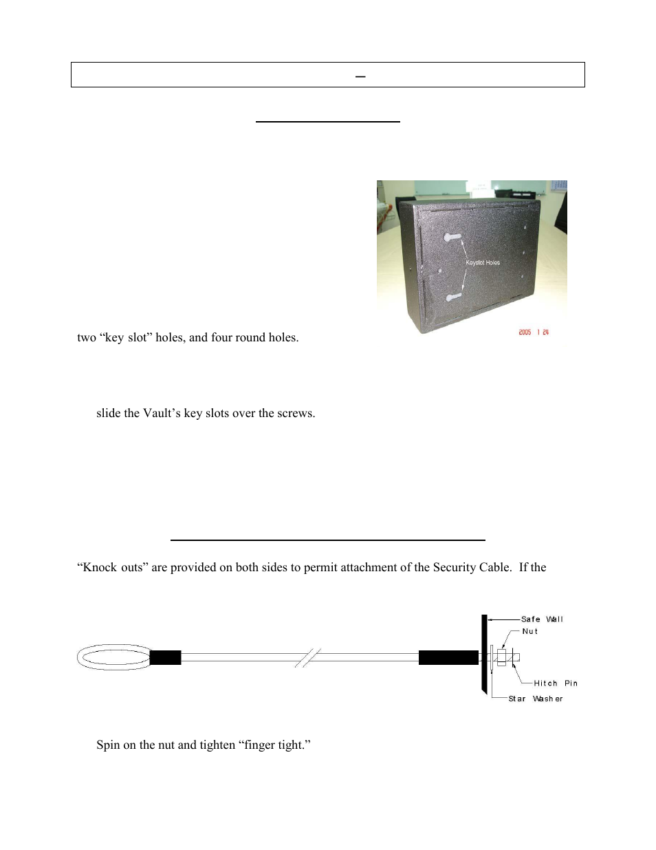 Securing the vault – all models | GunVault GV 2000 User Manual | Page 12 / 16