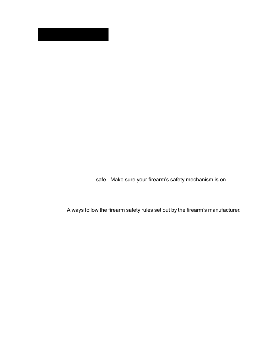 Firearm safety | GunVault MVB 500 User Manual | Page 2 / 12