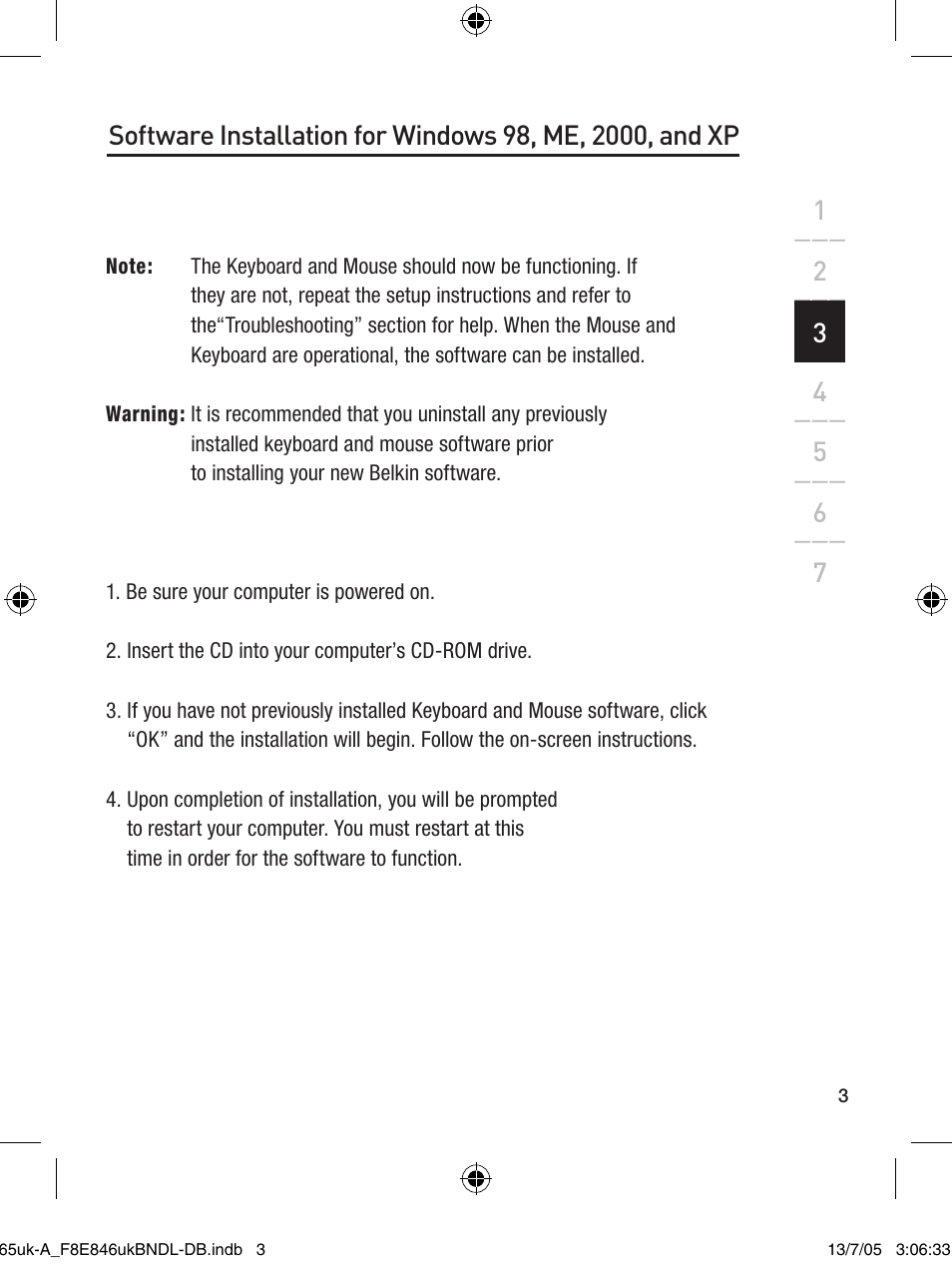 Belkin F8E846UKBNDL-DB User Manual | Page 7 / 14