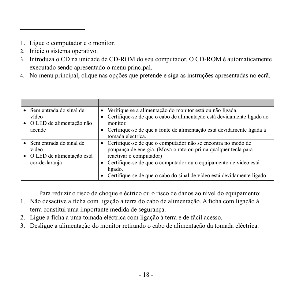 Instalação rápida | Hanns.G HL196 User Manual | Page 19 / 22