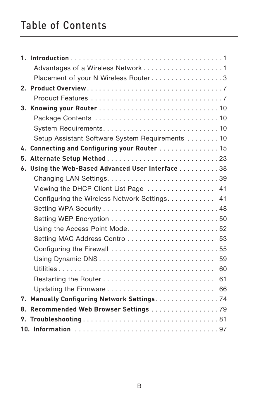 Belkin F5D8233EA4 User Manual | Page 2 / 619