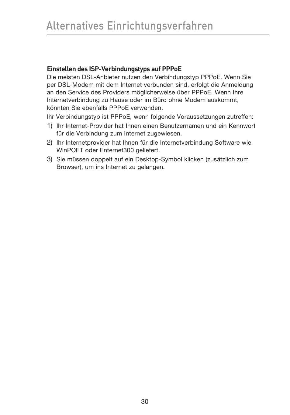 Alternatives einrichtungsverfahren | Belkin F5D8233EA4 User Manual | Page 238 / 619