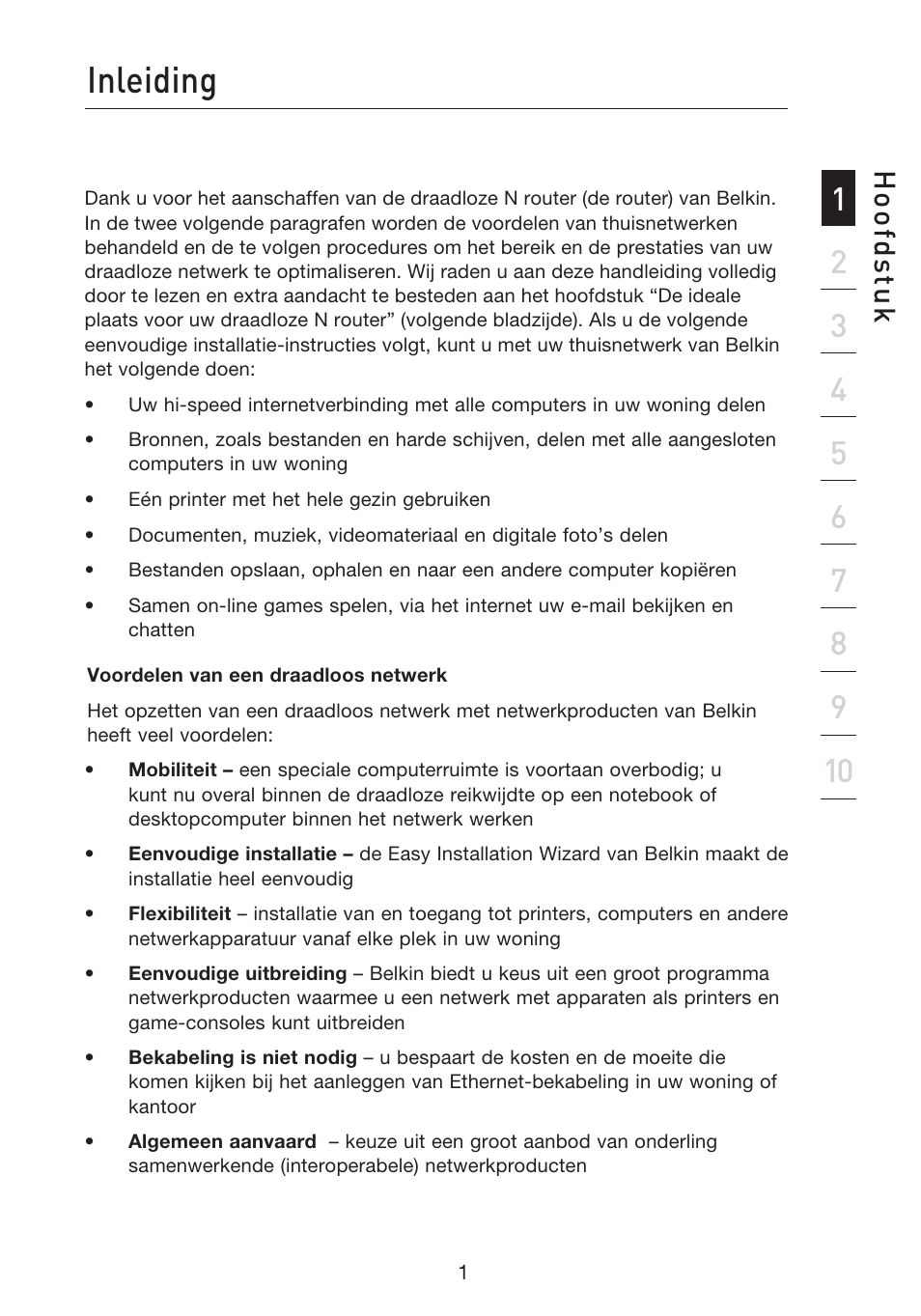 Inleiding, Hoo fd st u k | Belkin F5D8233EA4 User Manual | Page 313 / 619