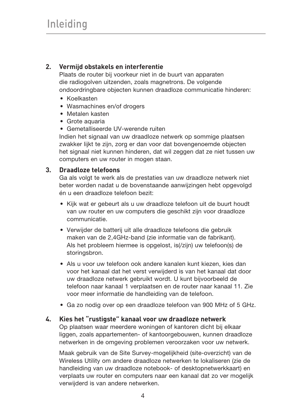 Inleiding | Belkin F5D8233EA4 User Manual | Page 316 / 619