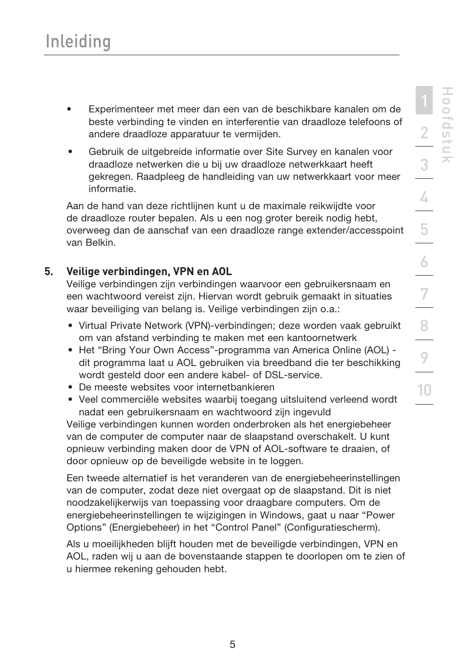 Inleiding, Hoo fd st u k | Belkin F5D8233EA4 User Manual | Page 317 / 619