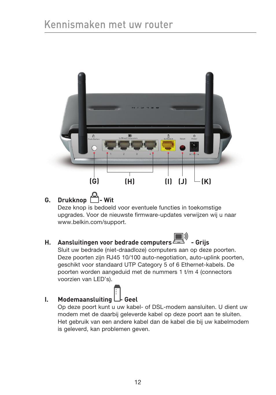 Kennismaken met uw router | Belkin F5D8233EA4 User Manual | Page 324 / 619