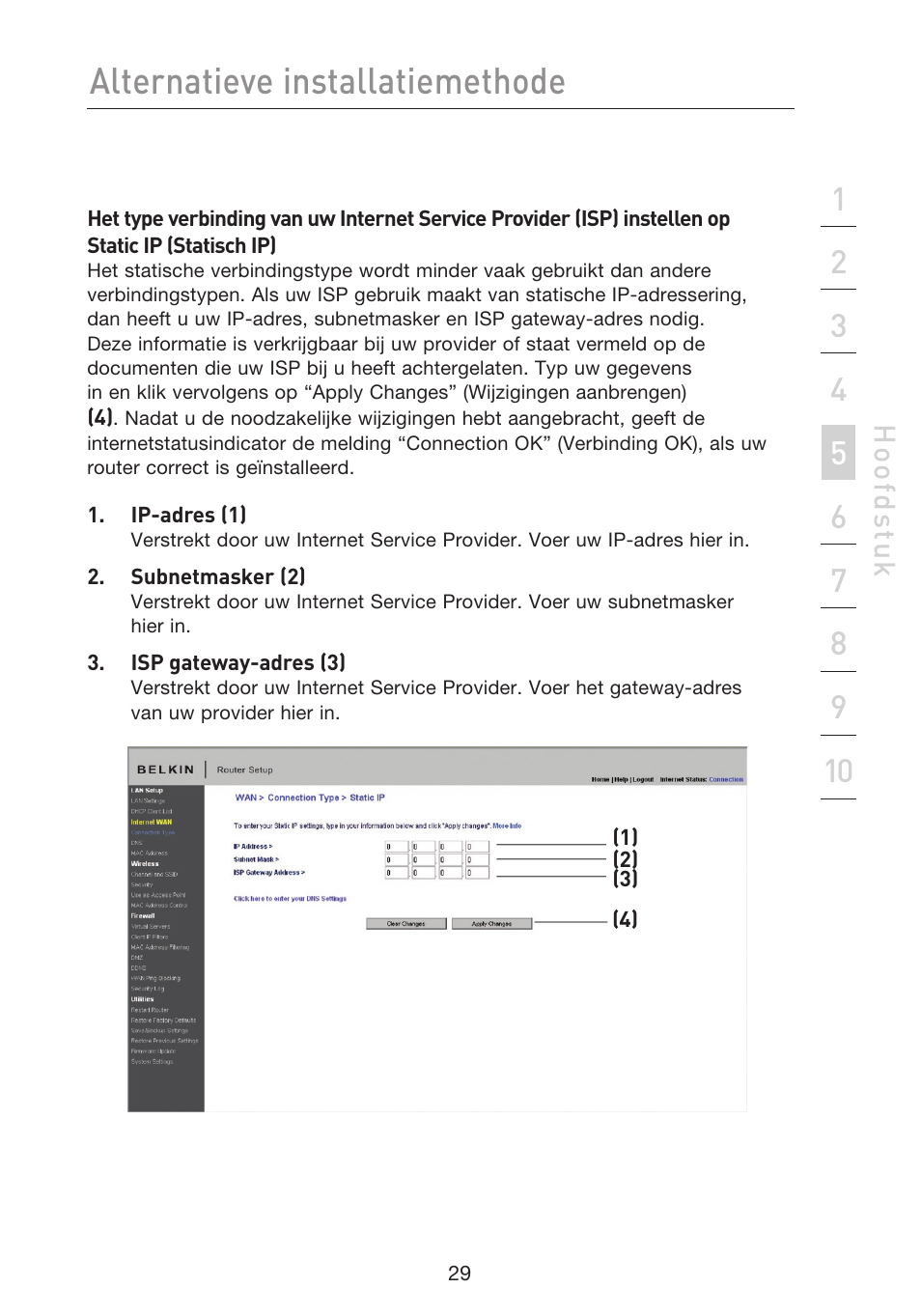 Alternatieve installatiemethode, Hoo fd st u k | Belkin F5D8233EA4 User Manual | Page 341 / 619