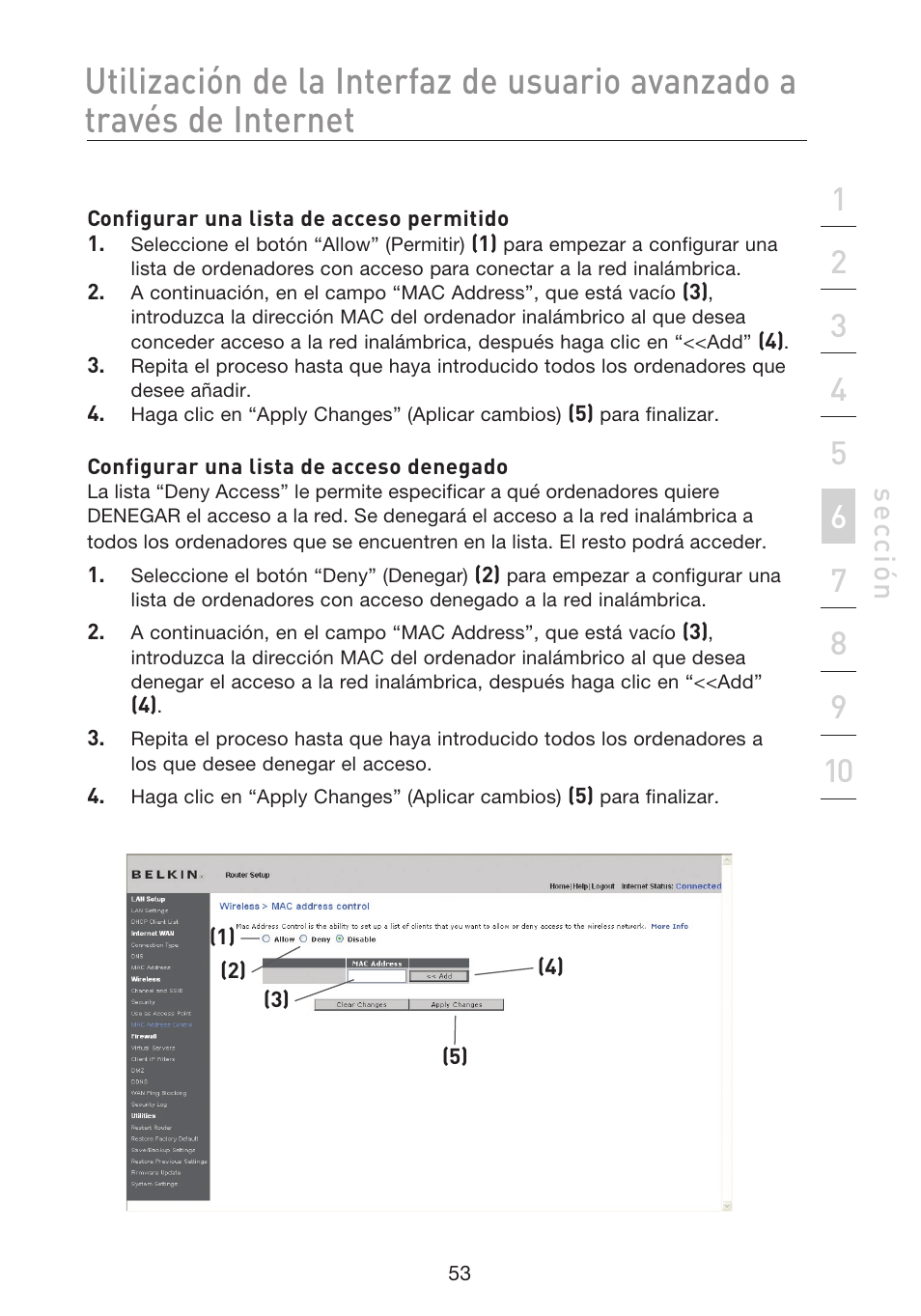 Se cc ió n | Belkin F5D8233EA4 User Manual | Page 468 / 619