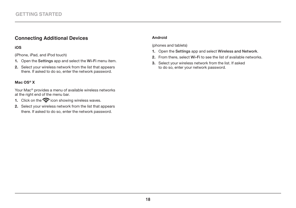 Belkin Wi-Fi N Router N300 User Manual | Page 20 / 50