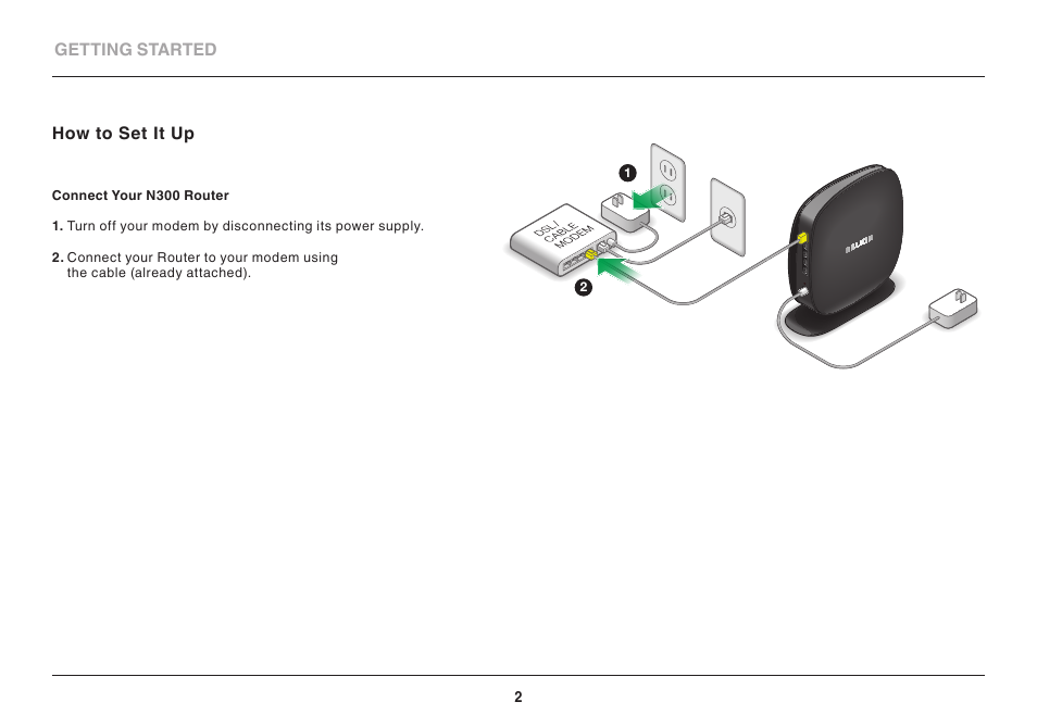Belkin Wi-Fi N Router N300 User Manual | Page 4 / 50