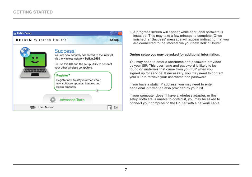 Belkin Wi-Fi N Router N300 User Manual | Page 9 / 50