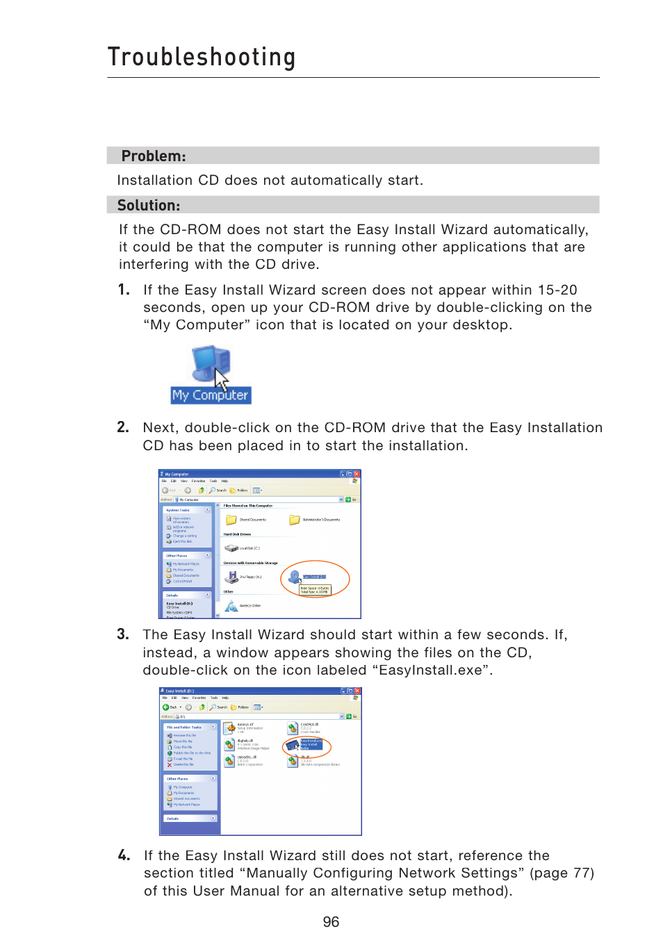 Troubleshooting | Belkin Wireless Pre-N Router F5D8230-4 User Manual | Page 98 / 119