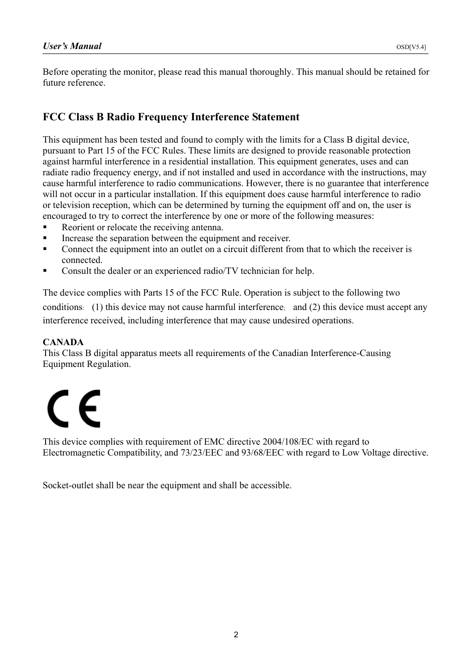 Hanns.G HK241 User Manual | Page 2 / 23