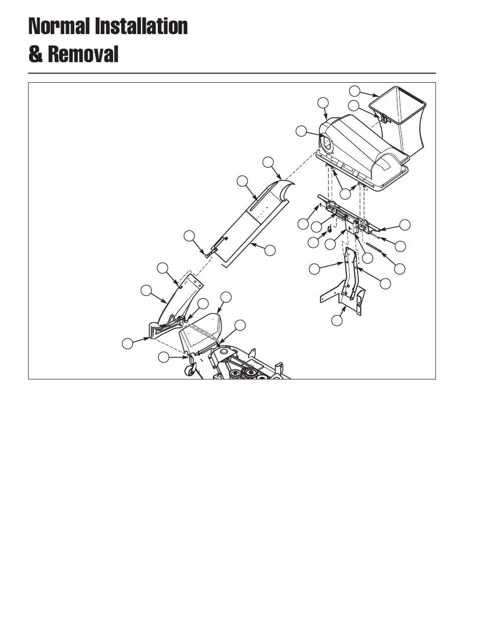 Normal installation & removal | Briggs & Stratton 1695284 User Manual | Page 12 / 14