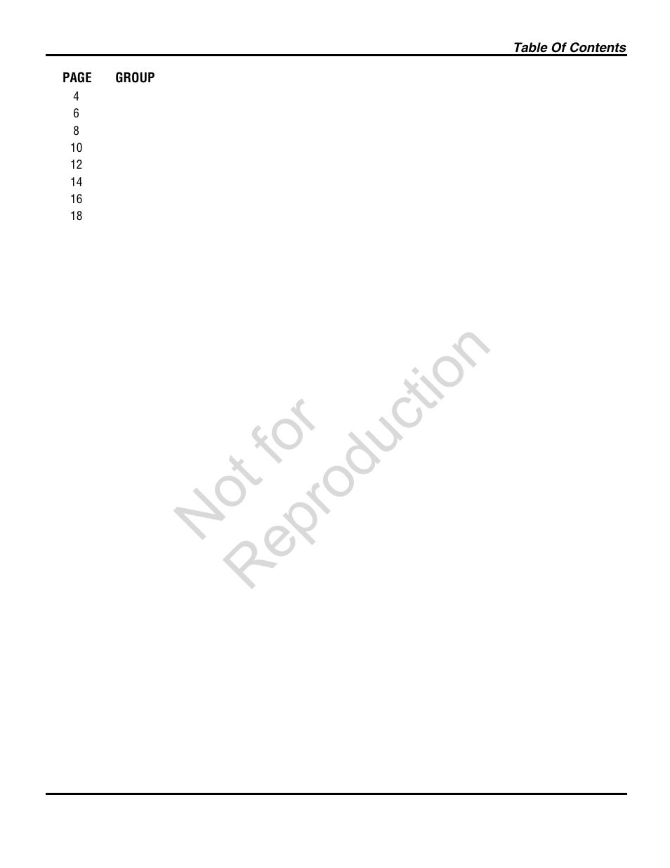 Not for reproduction | Briggs & Stratton SNAPPER 7800708 User Manual | Page 3 / 24