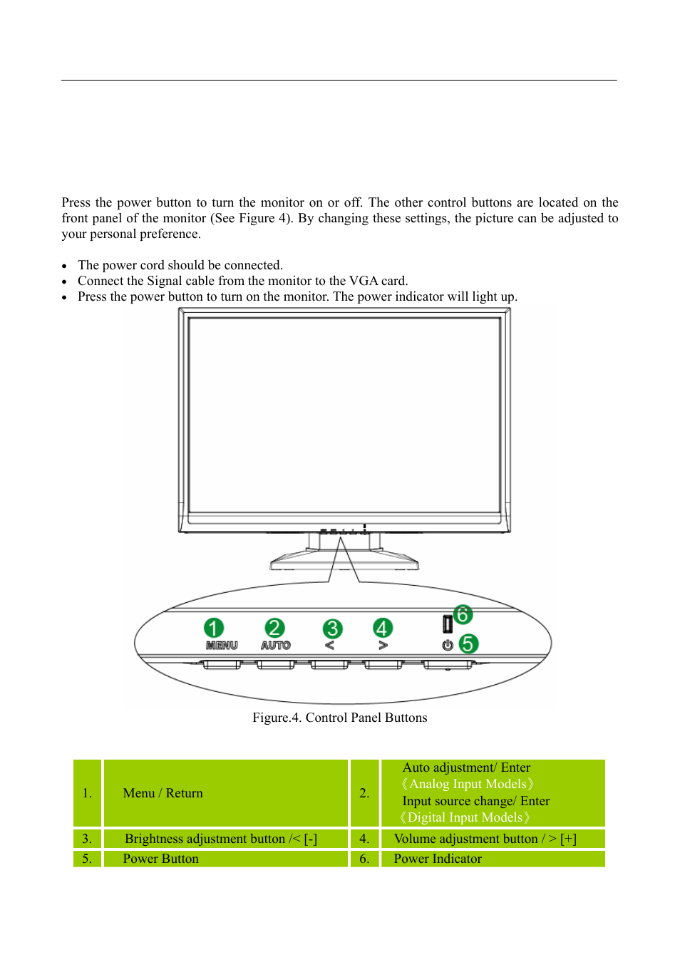 Operating instructions, General instructions | Hanns.G HP221 User Manual | Page 13 / 24