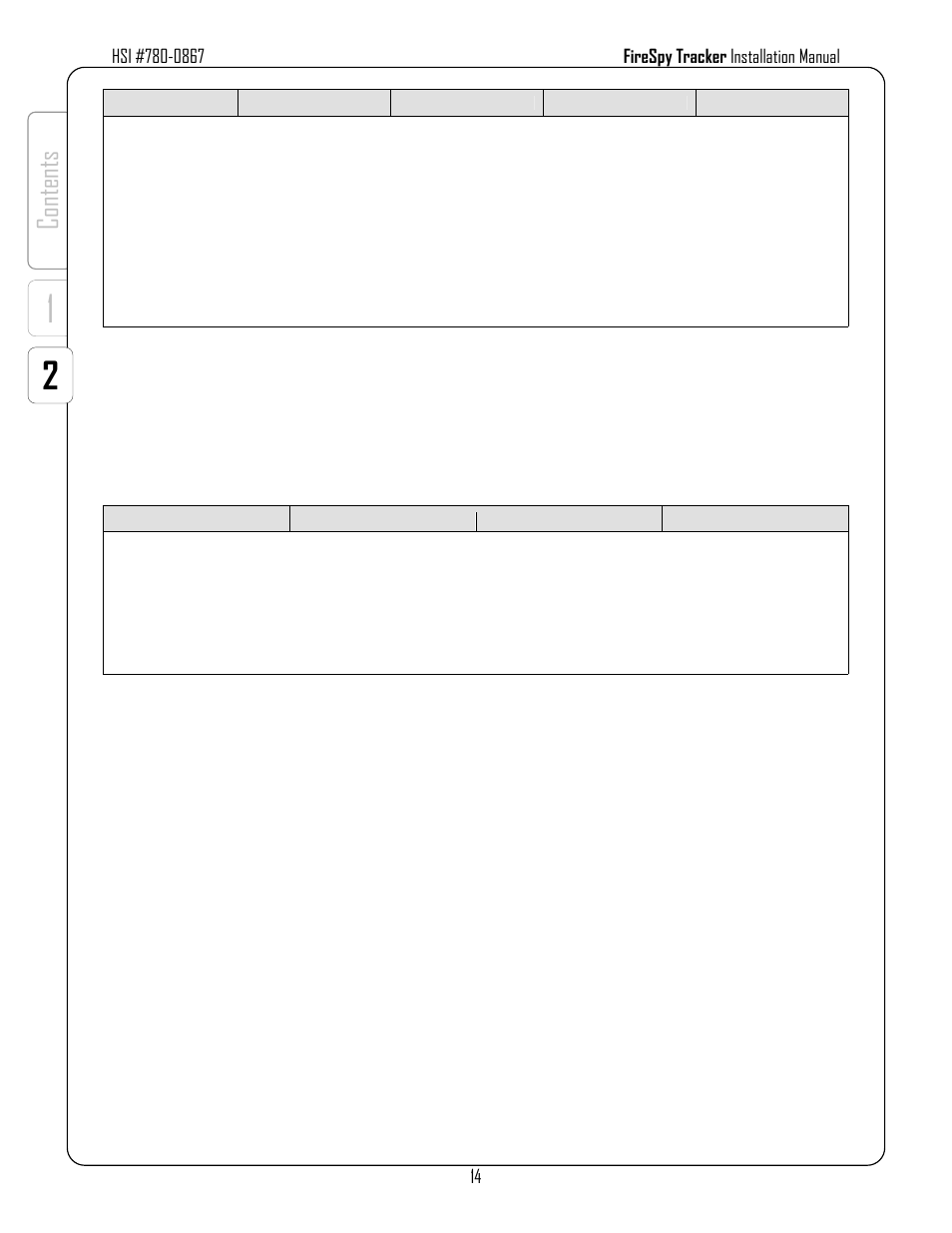 Co nt en ts, 4 service use, 5 listings and approvals | Harrington Signal Tracker T8000 - Install Manual User Manual | Page 18 / 48