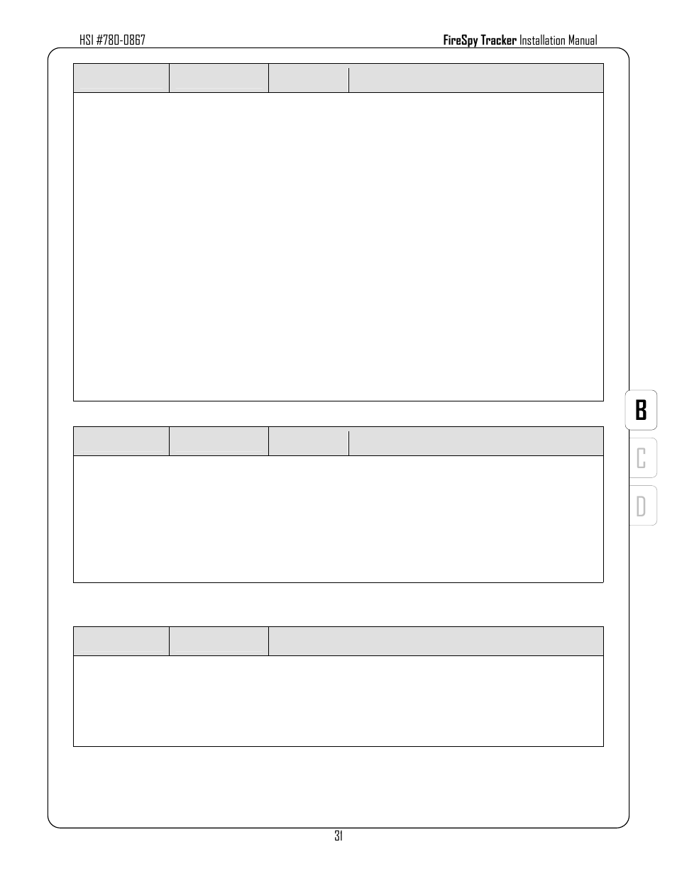Dc b | Harrington Signal Tracker T8000 - Install Manual User Manual | Page 35 / 48
