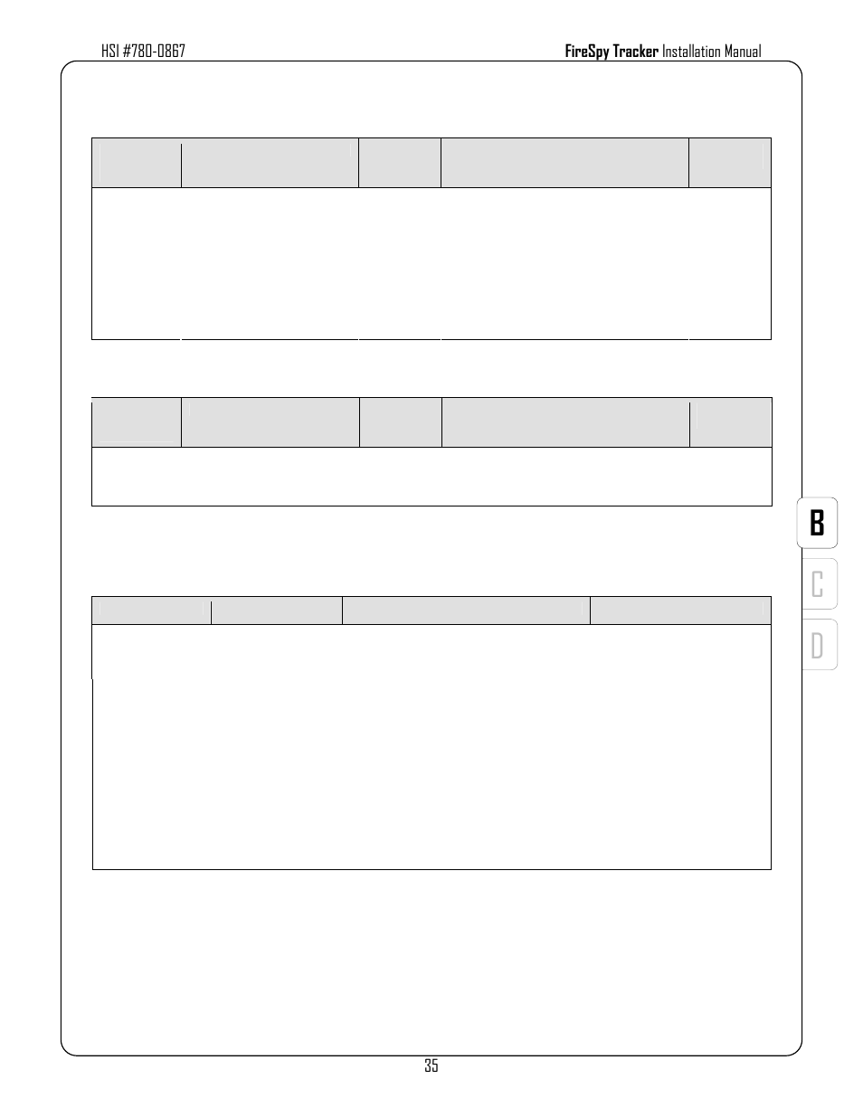 Dc b, B.3.3. esl/sentrol, B.3.4. system sensor | Harrington Signal Tracker T8000 - Install Manual User Manual | Page 39 / 48