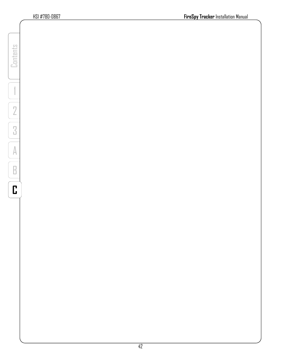12 3 a b c | Harrington Signal Tracker T8000 - Install Manual User Manual | Page 46 / 48
