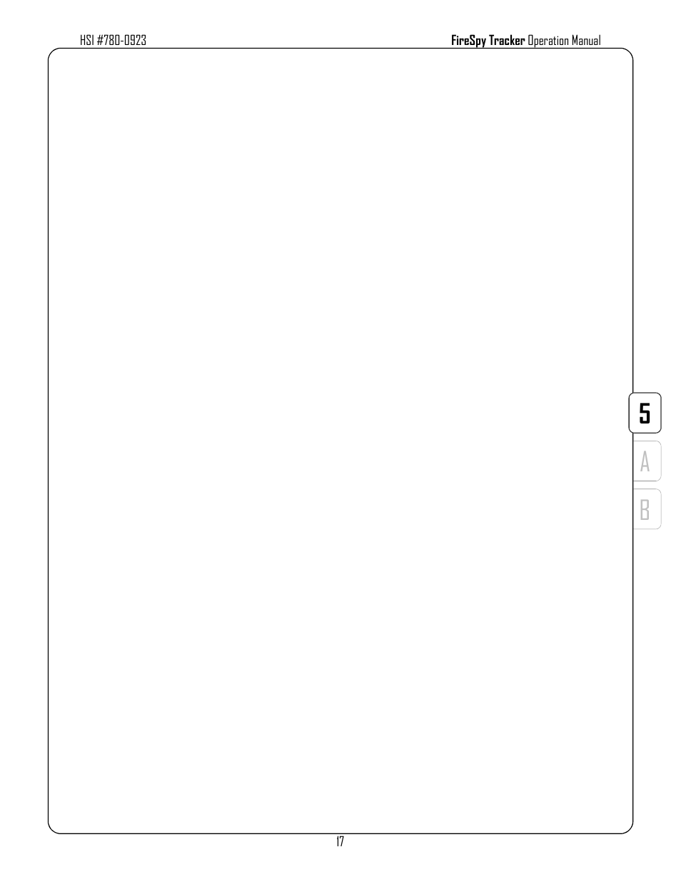 Ba 5, Appendix a. glossary | Harrington Signal Tracker T8000 - Operation Manual User Manual | Page 21 / 26