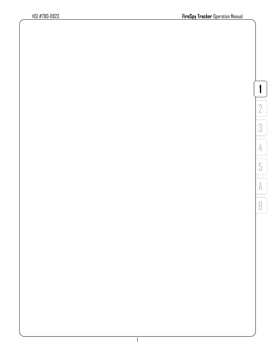 1 preliminary information | Harrington Signal Tracker T8000 - Operation Manual User Manual | Page 5 / 26