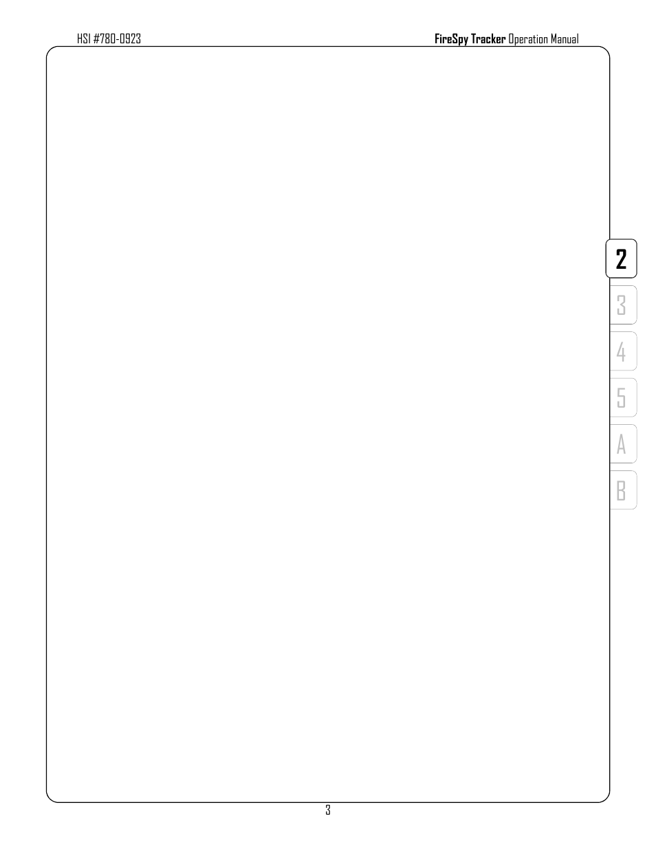 3b a 5 4 2, 2 operation | Harrington Signal Tracker T8000 - Operation Manual User Manual | Page 7 / 26