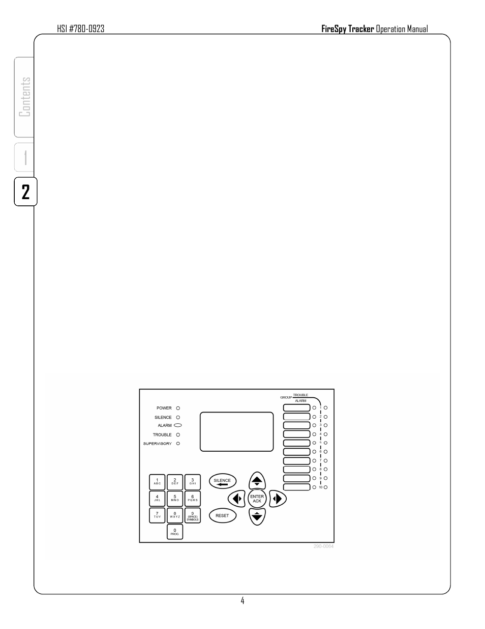 Co nt en ts | Harrington Signal Tracker T8000 - Operation Manual User Manual | Page 8 / 26