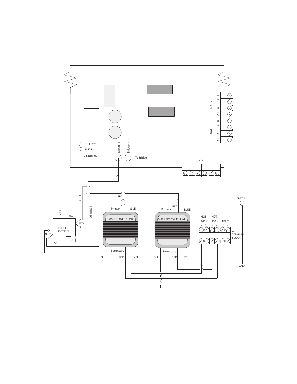 4 wiring, Power connections, Figure 4: ac power wiring diagram | Figure 4: ac power | Harrington Signal HS-3200 - Install Manual User Manual | Page 21 / 32