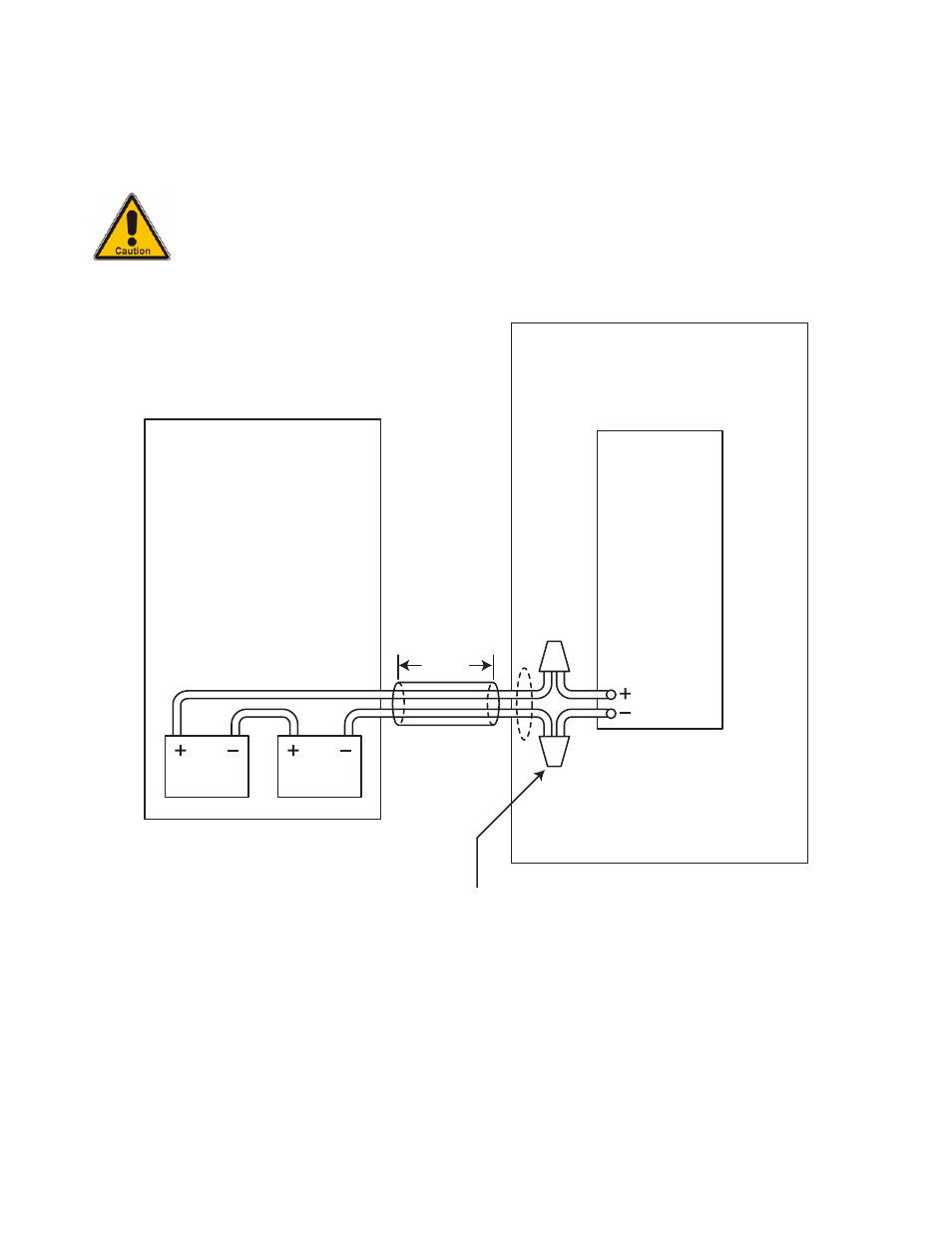 External battery cabinet wiring, Figure 5: external battery cabinet wiring | Harrington Signal HS-3200 - Install Manual User Manual | Page 22 / 32