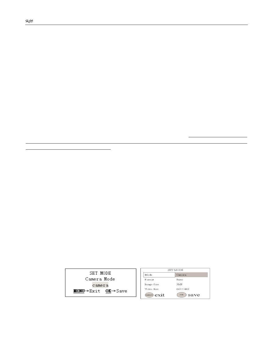 Advanced settings, 1 parameter settings | HCO SG550 User Manual | Page 11 / 28