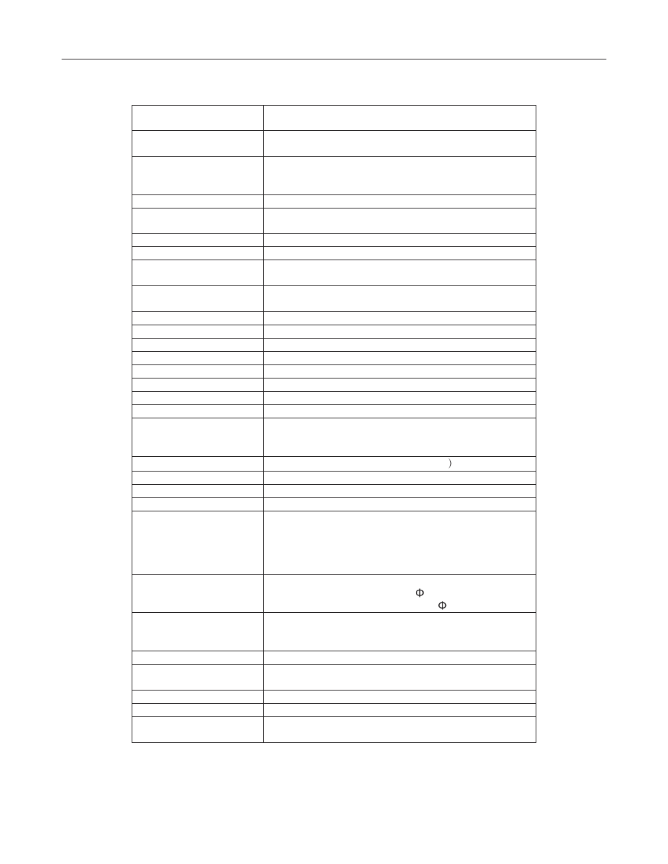 Technical specifications | HCO SG550 User Manual | Page 27 / 28