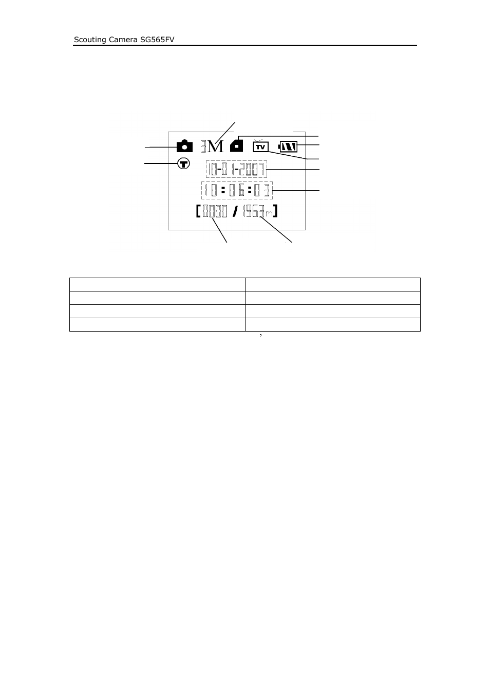 4 shooting information display, 5 supported format | HCO SG565FV User Manual | Page 5 / 18