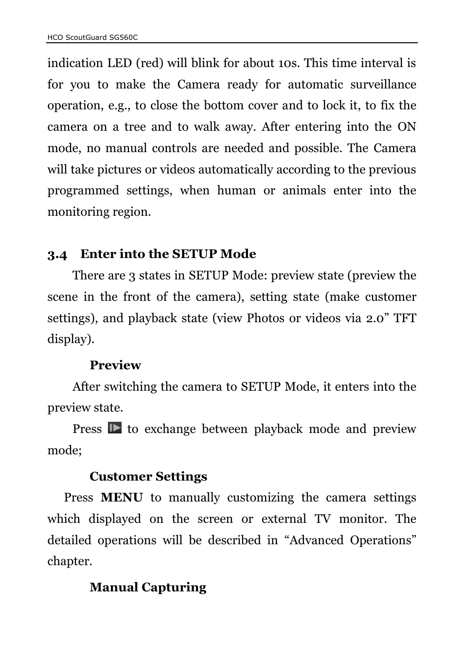 HCO SG560C User Manual | Page 11 / 26